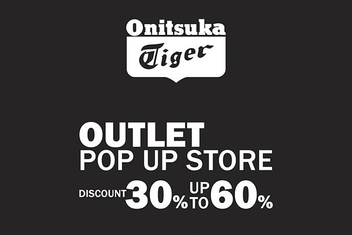 Onitsuka Tiger Outlet Popup Store  ลดสูงสุด 60% ตั้งแต่ 27 มิ.ย. - 1 ก.ค. 2561